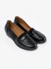 Black Slip-On Classic Loafers