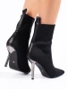 Sleek Stiletto Ankle Boots