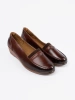 Low wedge loafers
