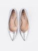 Classic Silver Pumps