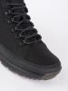 Black Lace-Up Trail Boots