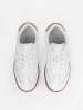 Sergio Leone Suede White Sneakers