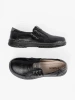 Women's Black Slip-On Loafers