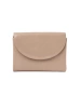 Beige small women's wallet