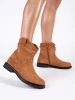 Brown Suede Cowboy Boots