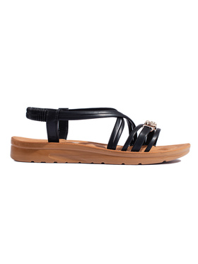 Chic Black Platform Sandals