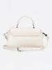 Light Beige Small Shoulder Bag with Handle