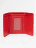 Red Faux Leather Women's Wallet