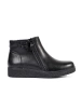 Cozy Black Leather Ankle Boots by Sergio Leone