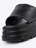 Black Platform Sandals