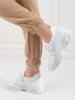 Buty sportowe  białe tekstylne