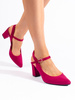 Suede Pink Pumps by Sergio Leone