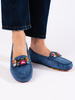 Blue Crystal Breeze Loafers