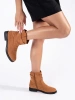 Brown Suede Cowboy Boots