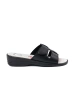 Women's Black Wedge Sandals