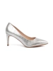Classic Silver Pumps