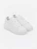 Women's white sneakers