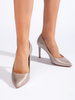 Golden Classic Pumps by Sergio Leone