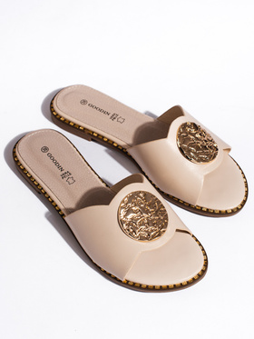 Chic Beige Slip-On Sandals