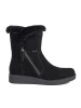Cozy Black Leather Ankle Boots by Sergio Leone