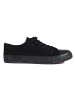 Classic Black Low-Top Sneakers