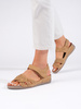 Light Brown Wedge Sandals