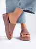 Pink Wedge Sandals