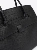 Classic Black Shoulder Bag