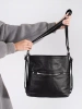 Black backpack handbag