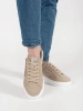 Beige chunky sole sneakers