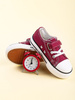 Burgundy Canvas Sneakers