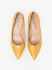 Yellow classic stiletto pumps