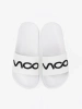 White Slippers with Text