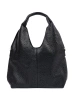 Black lace shoulder bag