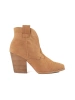 Suede Heeled Cowboy Boots