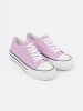 Women's Pink Platform Sneakers