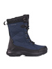 Navy Lace-Up DK Softshell Snow Boots