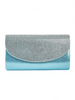 Chic Blue Envelope Clutch