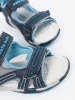 Navy blue boys' sandals