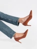 Brown Stiletto Pumps