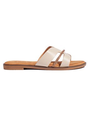 Elegant Beige Slip-Ons
