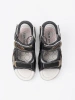 Black boys' sandals