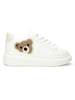 Cozy White Bear Sneakers