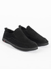 Black Suede Loafers
