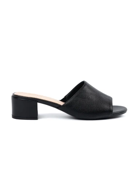 Women's low heel slides