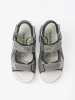 Sandały chłopięce w kolorze szarym