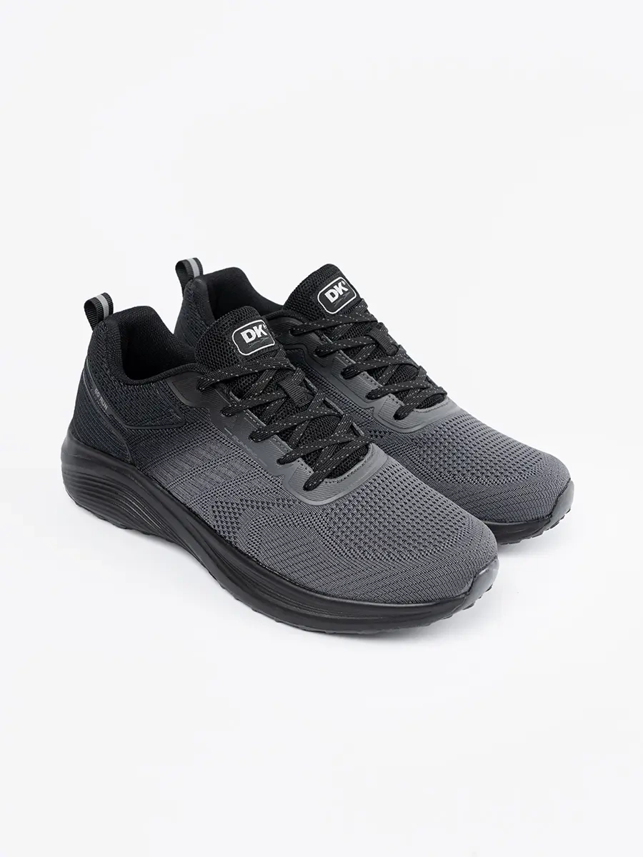 sazae　0206 Lekkie szare buty sportowe męskie - czasnabuty.pl