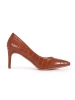 Brown Stiletto Pumps