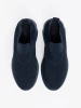 Women's Navy Slip-On Sneakers