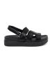 Classic Black Platform Sandals